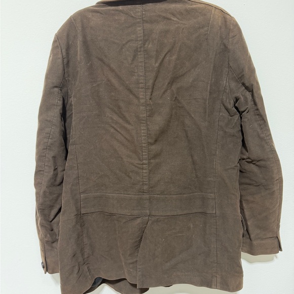 All Saints Dark Brown Jacket - Picture 2 of 3